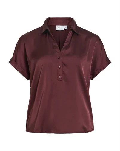 Vila - VIEnna Ravenna Bluse - Port Royale 